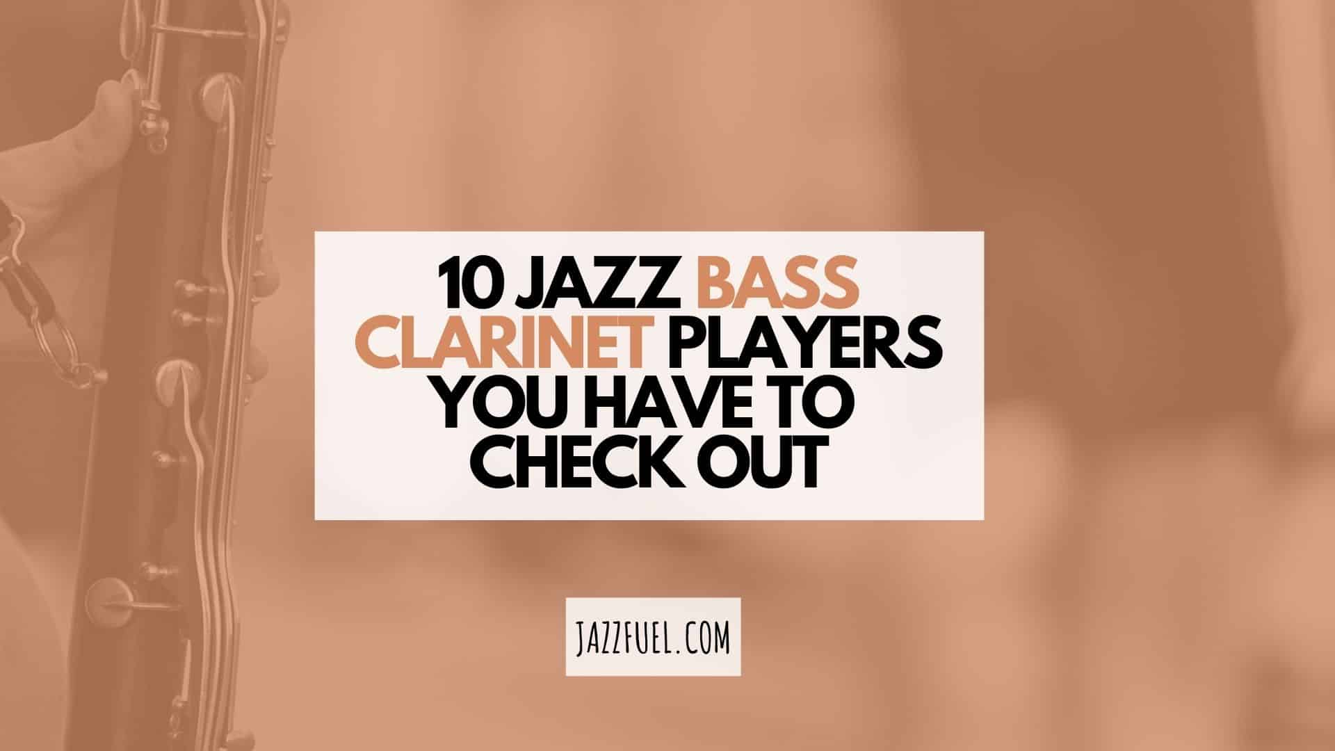 bass clarinet jazz