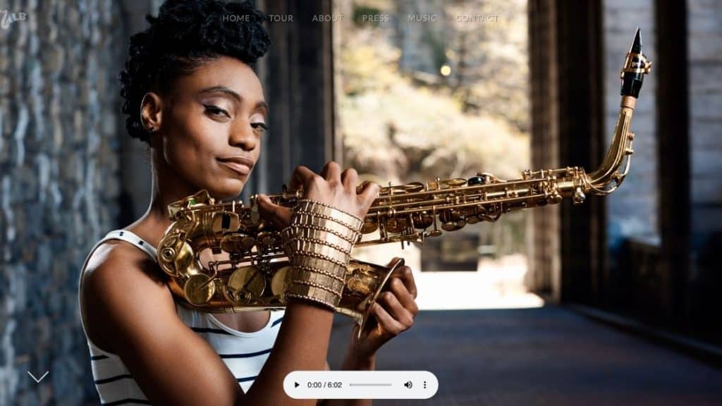 Lakecia Benjamin website