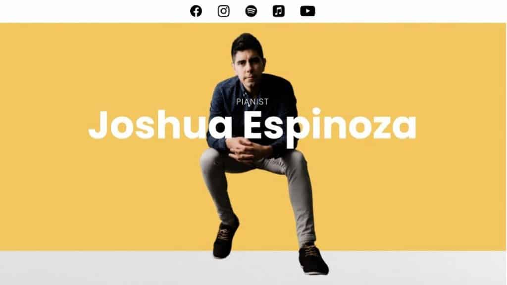 Joshua Espinoza homepage