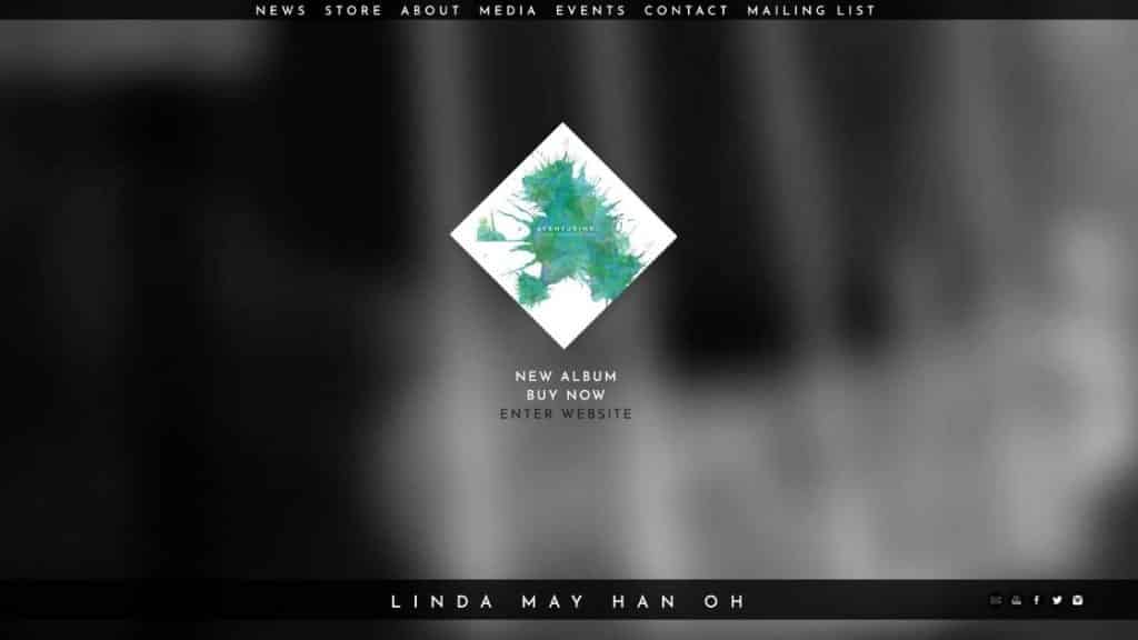Linda May Han Oh website example