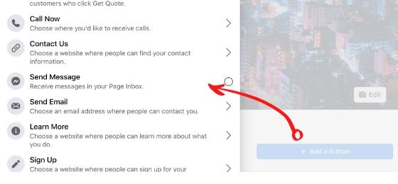 Facebook button