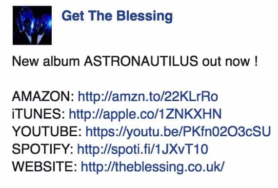 Jazz Album Facebook Links