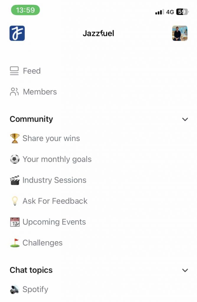 Jazzfuel app