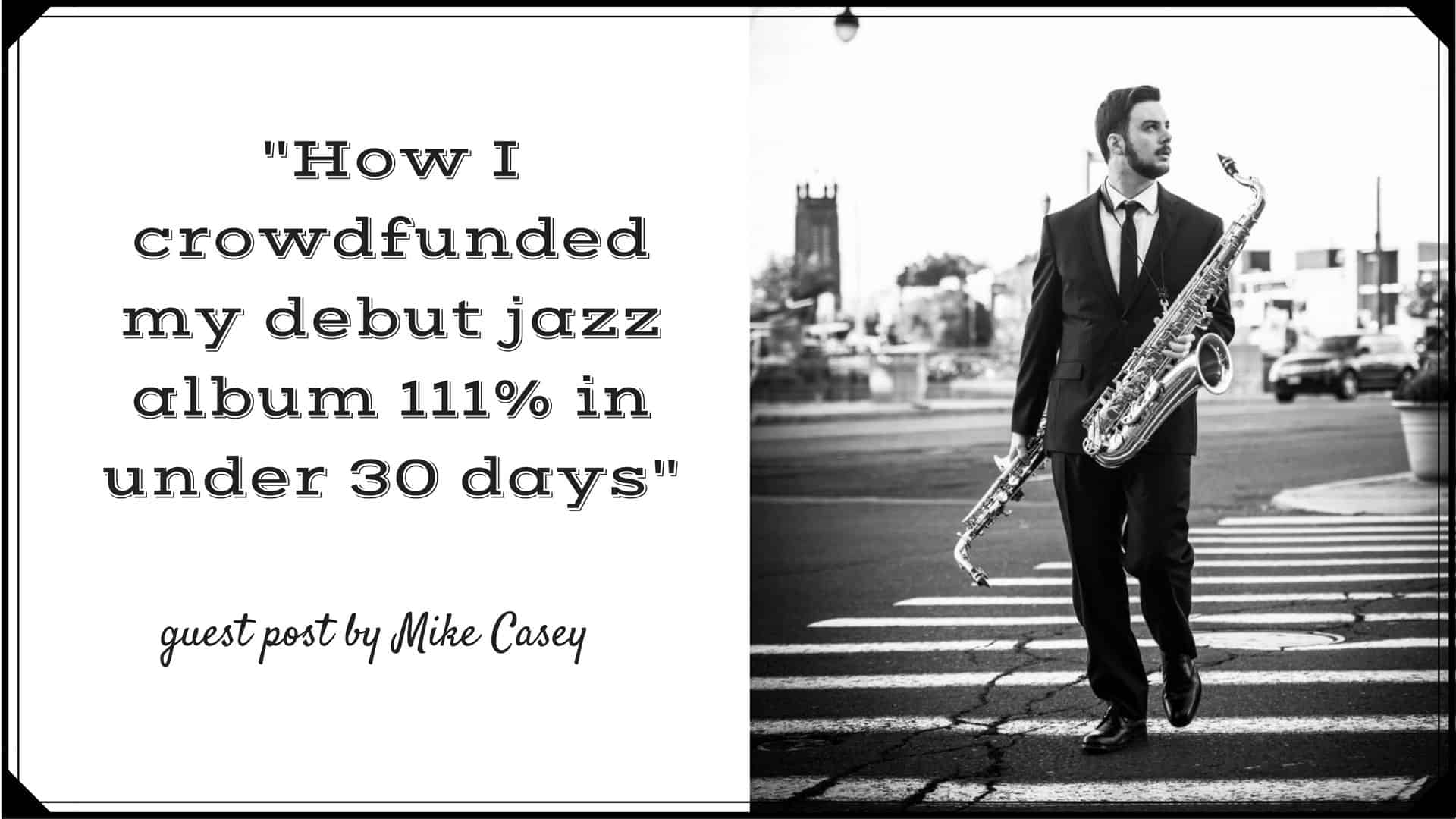 Crowdfunding a jazz album