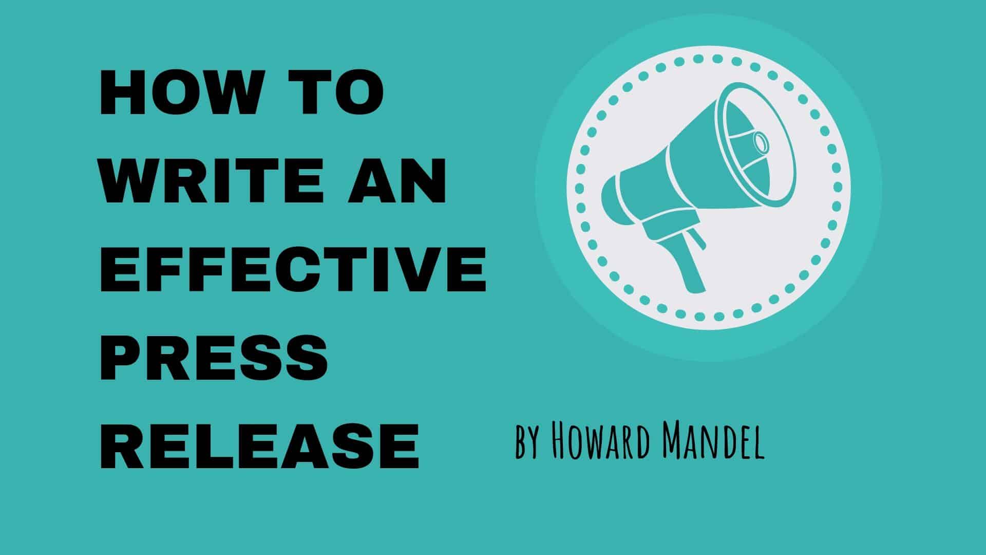 How to Write a Music Press Release (2025 Guide)