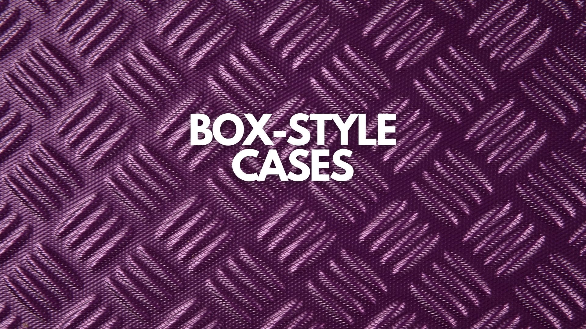 box-style sax cases