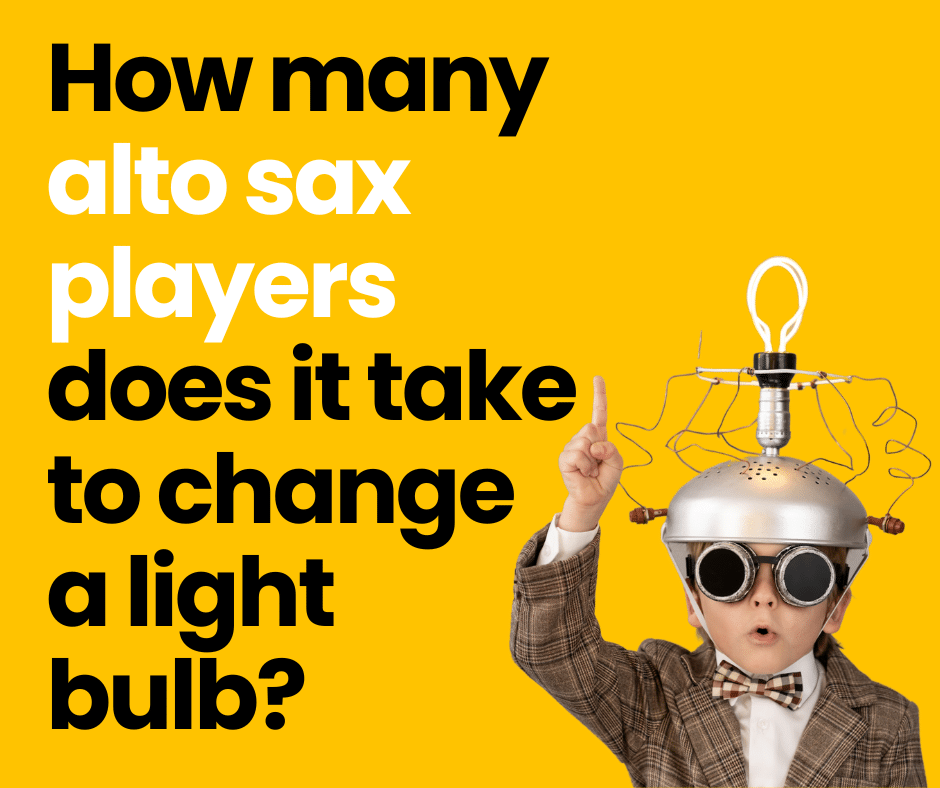 alto sax jazz jokes