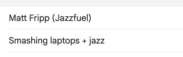 smashing laptops + jazz