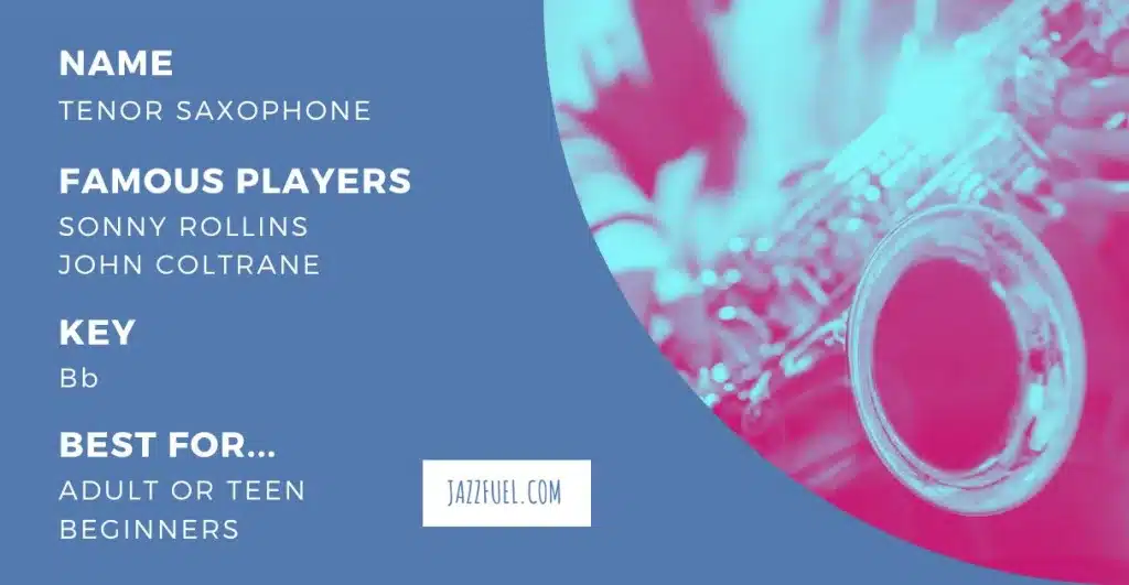 best tenor saxophone for beginners - fact-sheet